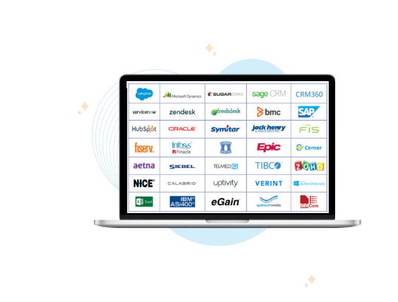 Improve Productivity with 75+ Integrations