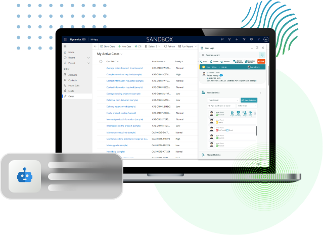 MS Dynamics CTI