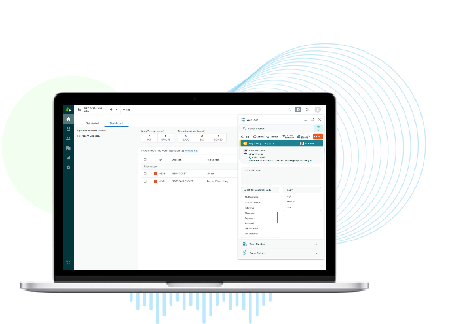Zendesk Genesys CTI Connector