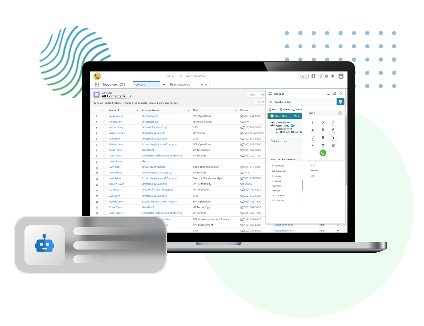 Salesforce Smart CTI Connector Integration for Avaya Contact Center