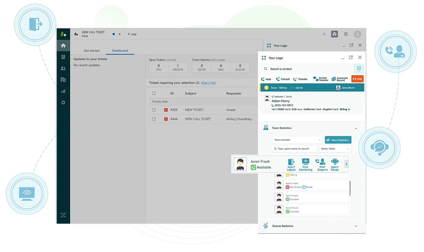 One-click Controls for Stronger Team Handling