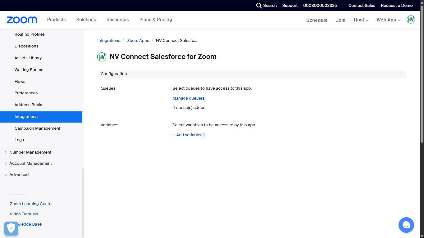 NV Connect Salesforce