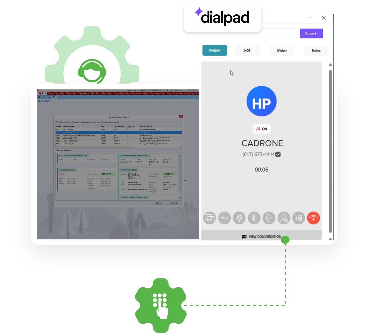 Smart CTI Connector — Dialpad Call Controls In Any Business System